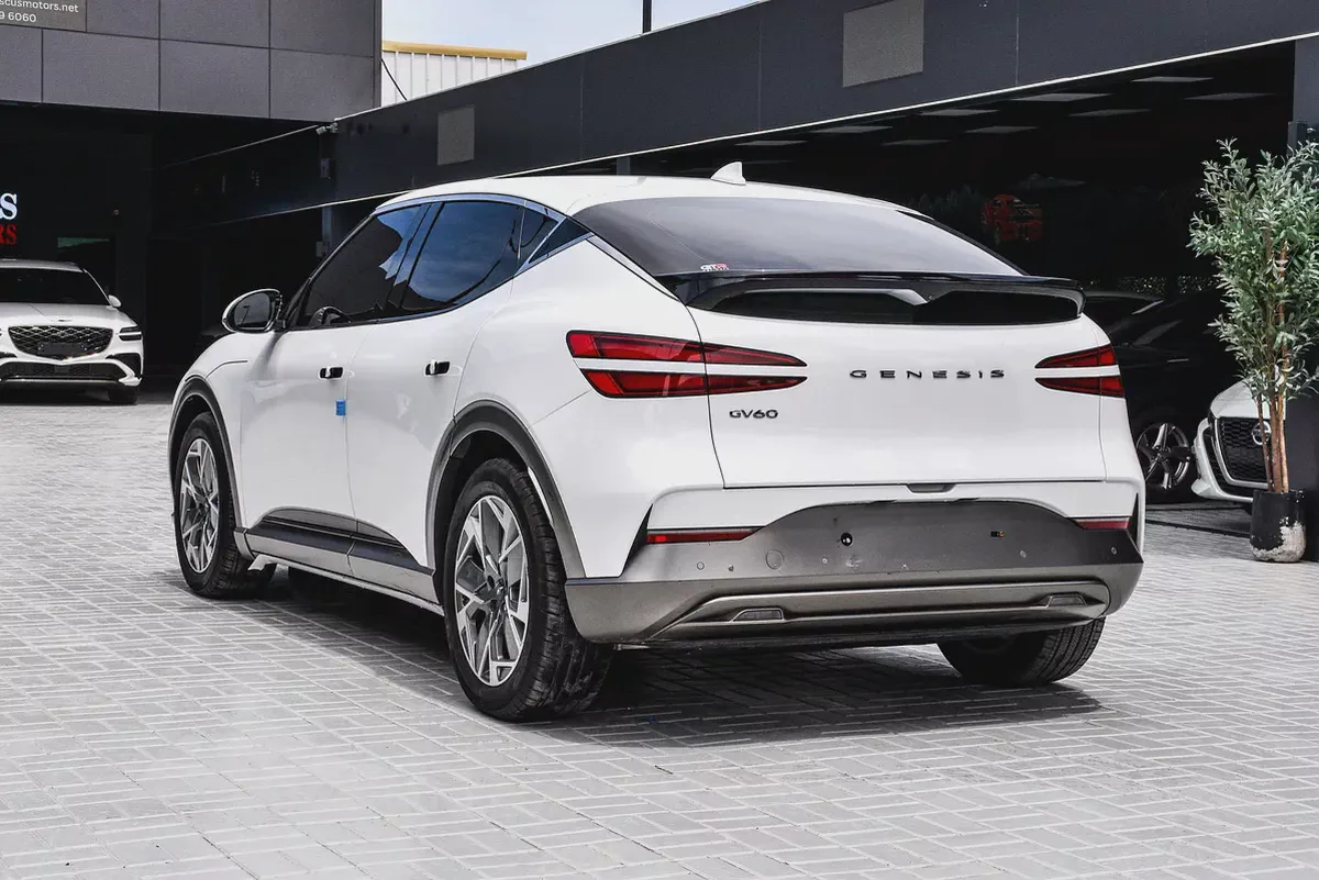 Genesis GV60 Electric 2022 | Korean Specs | Clean Title | 26K KM | White | جينسس GV60 كهرباء 2022 وا-6-6