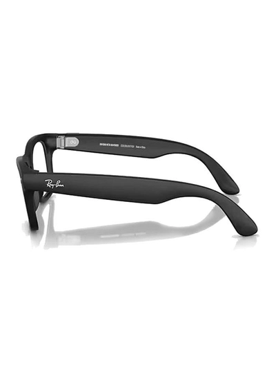 Meta Ray-Ban - Wayfarer Smart Glasses With Meta Ai, Audio, Photo, Video Compatibility - Clear/Graphite Green Transitions Lenses - Matte Black-4