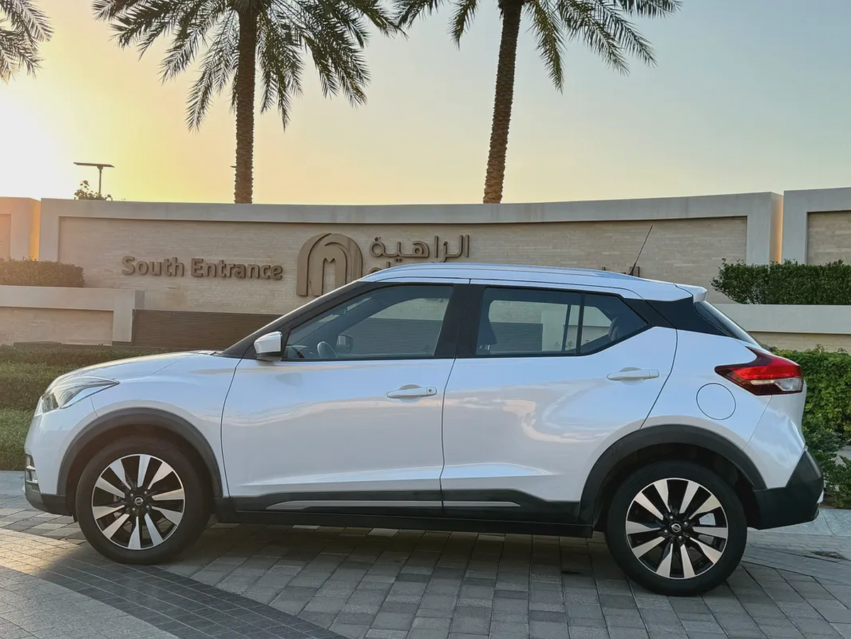 Nissan Kicks 2020 white Full Options// Clean Car-4-4