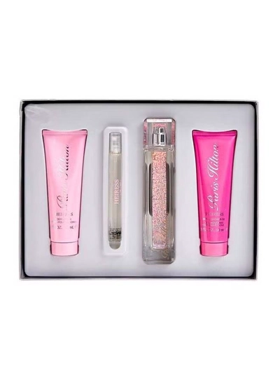 Paris Hilton Heiress Edp+Mini+Body Lotion+Shower Gel Set 290ml-1