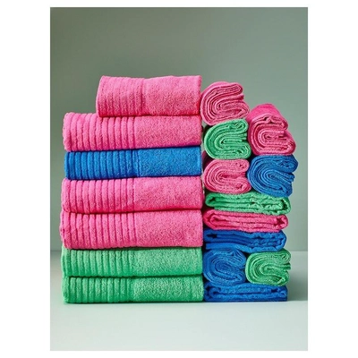 VÅGSJÖN Bath sheet bright blue towel 100x150 cm-5