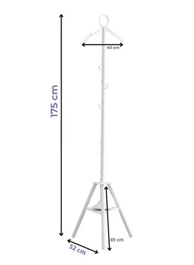 Eworld Sturdy Clothes Incense bakhoor Burner Stand, Alloy Steel Hanger with cloth Hooks -5