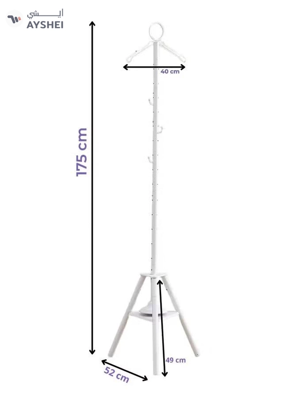 Eworld Sturdy Clothes Incense bakhoor Burner Stand, Alloy Steel Hanger with cloth Hooks