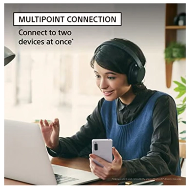 Sony WH-CH720 Noise Cancelling Wireless Headphones Bluetooth Over The Ear With Mic For Phone Call Black Black-6