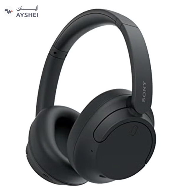 Sony WH-CH720 Noise Cancelling Wireless Headphones Bluetooth Over The Ear With Mic For Phone Call Black Black