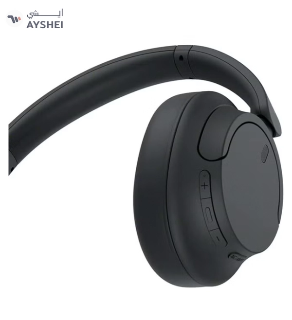 Sony WH-CH720 Noise Cancelling Wireless Headphones Bluetooth Over The Ear With Mic For Phone Call Black Black