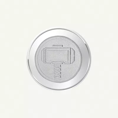 BTC 50 Grams Pure Silver Coin - The Thor-0