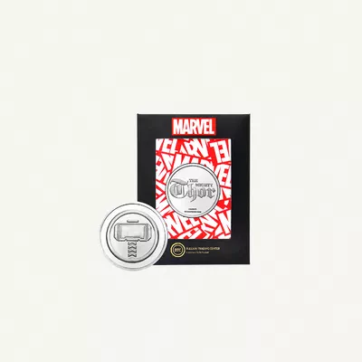 BTC 50 Grams Pure Silver Coin - The Thor-2