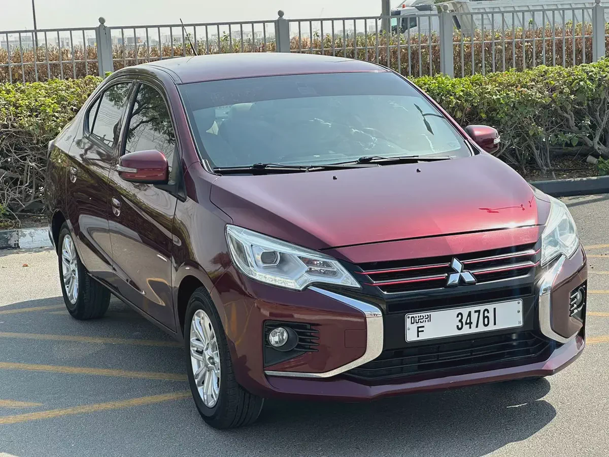 390/- AED EMI Mitsubisihi Attrage 2023 GCC SPECS || Well Maintained Accident Free100%-11-11