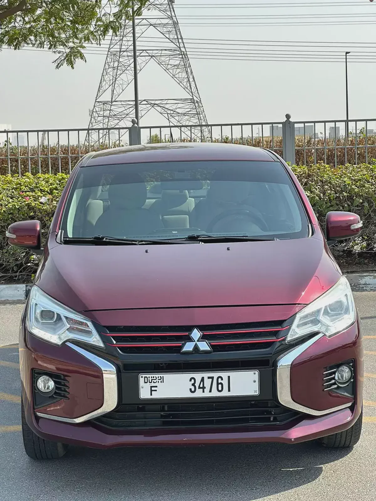 390/- AED EMI Mitsubisihi Attrage 2023 GCC SPECS || Well Maintained Accident Free100%
