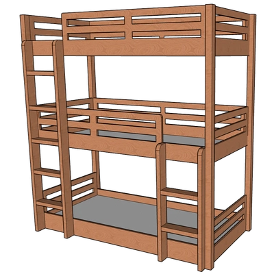 Triple Delight Bunk Bed-4