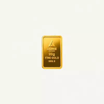 Auriz Minting 20gm 24K Gold Bar - Variable design-3