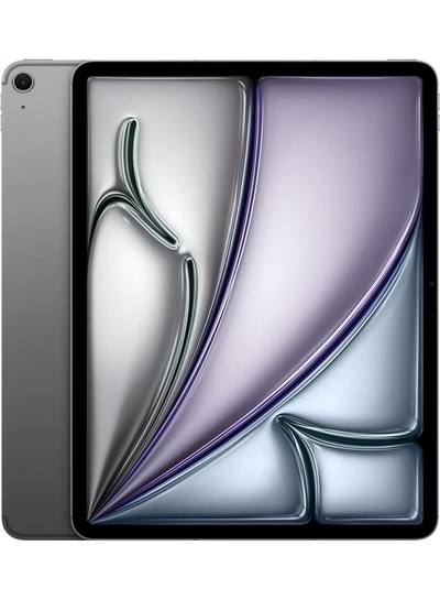 Apple iPad Air 2024 (6th Generation) M2 13-Inch 128GB Space Grey 5G - Middle East Version-0