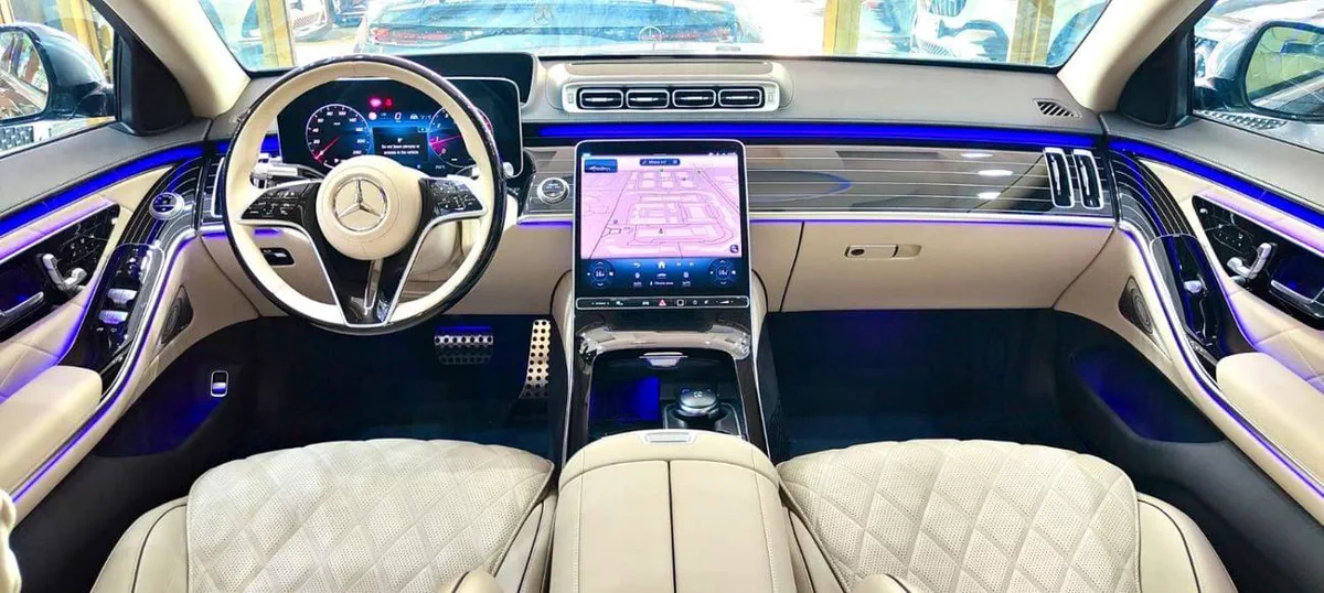 Mercedes Benz S500 4MATIC L HIGH Full option Agency Warranty 2026 GCC-9-0