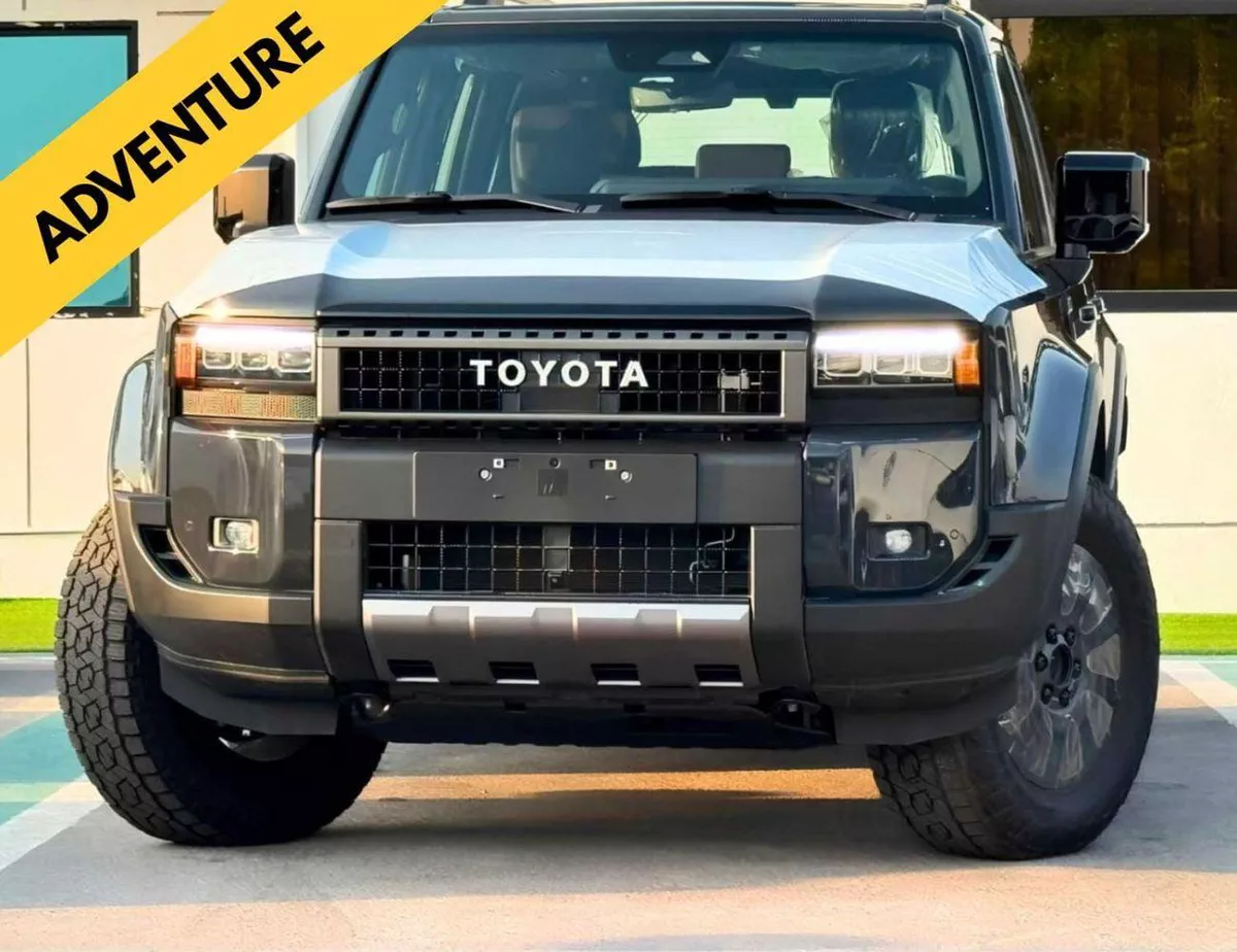 Toyota Prado VXR ADVENTURE || 2.8L DIESEL V4 / RADAR / HUD, LEATHER WITH MEMORY SEAT (CODE # PDADV1)