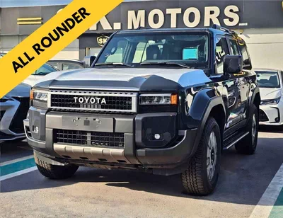 Toyota Prado VXR ALL ROUNDER / 2.4L PETROL V4 / SUNROOF / DRIVER POWER SEAT / COOL BOX / MID OPTION (CODE # R2)-0