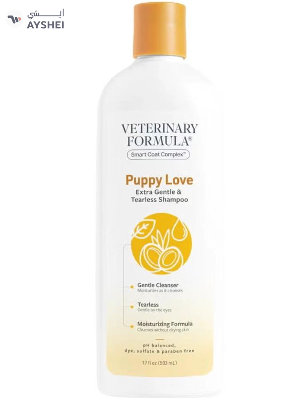  Veterinary Formula Synergy Labs Veterinary Formula Solutions Puppy Love Extra Gentle & Tearless Shampoo 17oz - 503ml