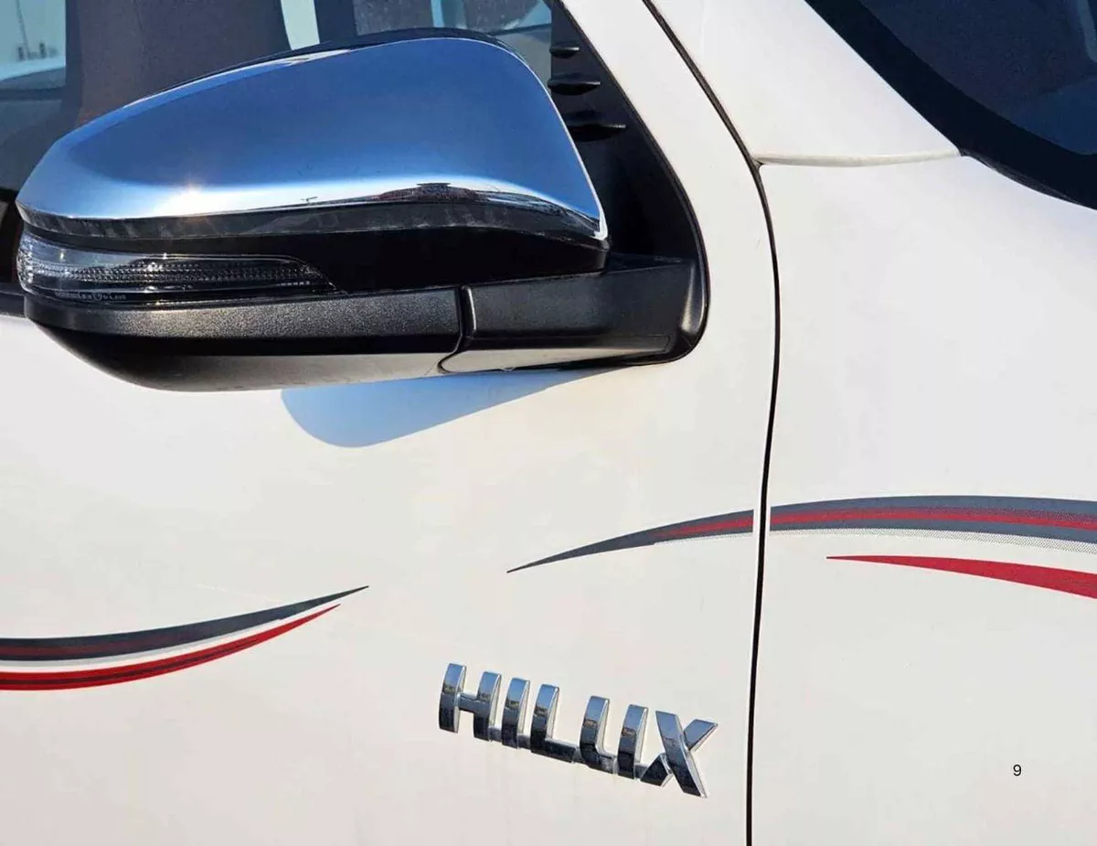 Toyota Hilux NARROW BODY SINGLE CABIN || 2.7L PETROL V4 | 4 HOOKS | FR&RR CHROME BUMPERS (CODE # HPMSC2)-7-0