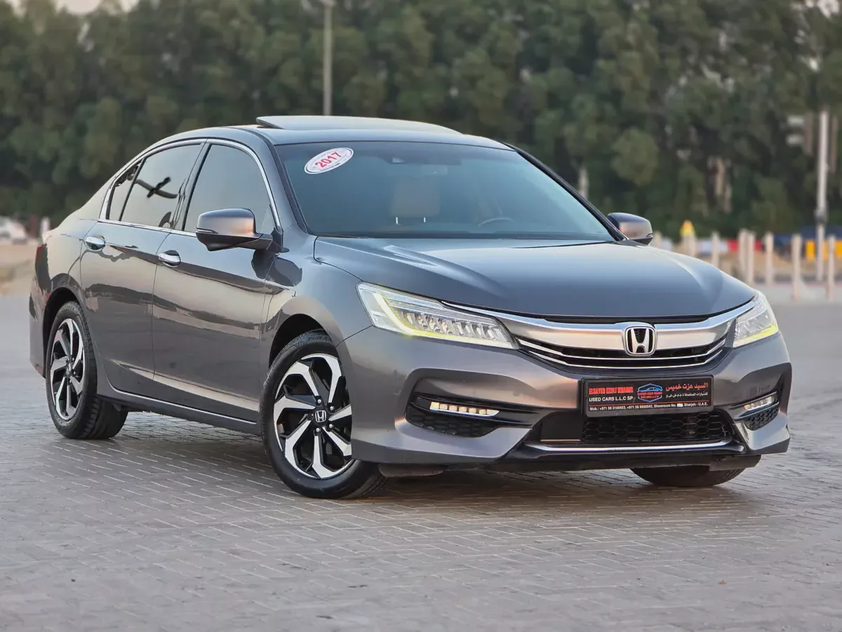 2017 Honda Accord V6 Sport - GCC Specs - Excellent Condition-1-1