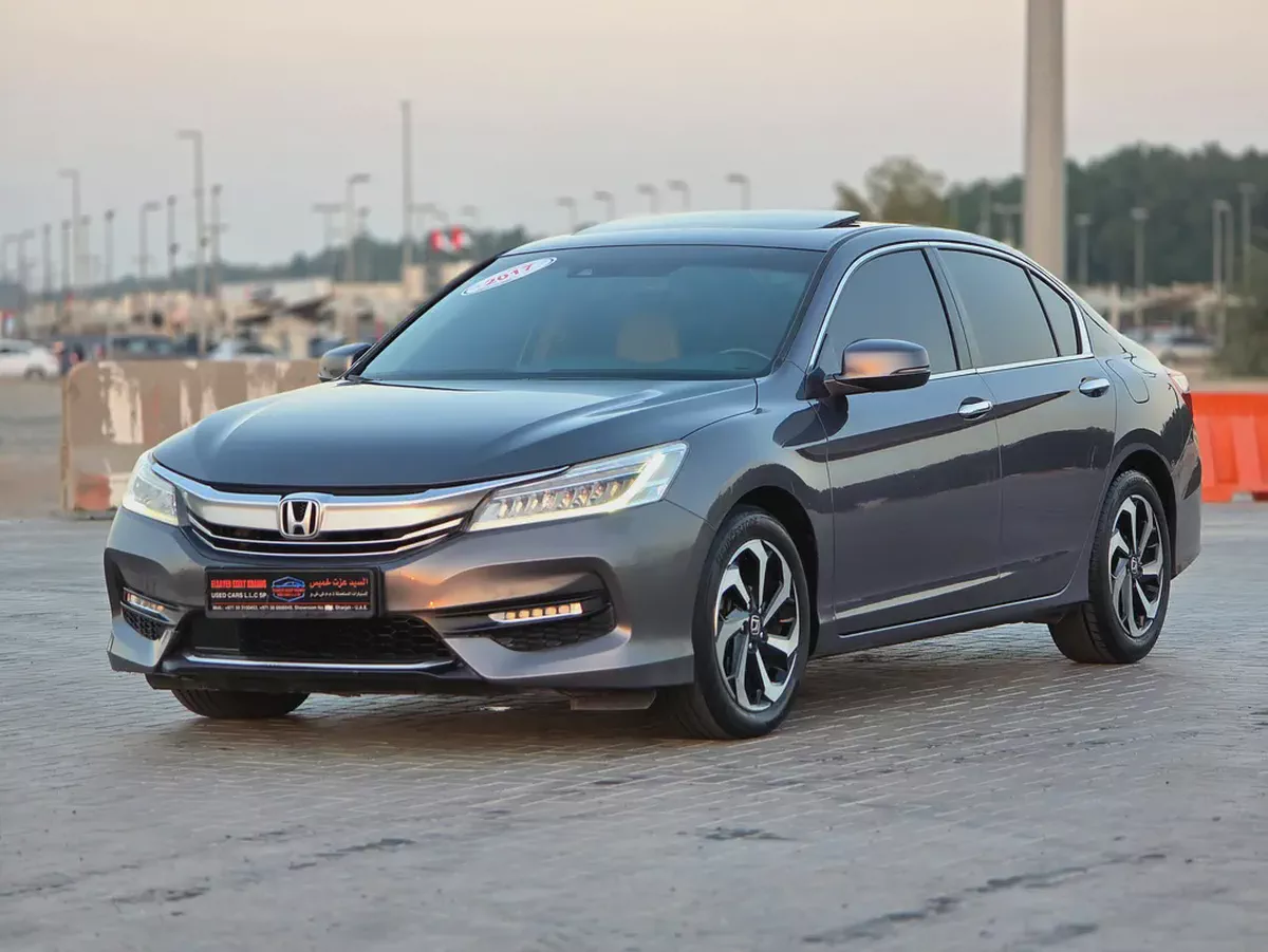 2017 Honda Accord V6 Sport - GCC Specs - Excellent Condition-2-2