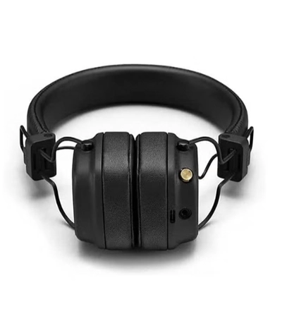 Marshall Major IV Foldable Bluetooth Wired/Wireless 80+ Hours of Playtime Headphones Black-2