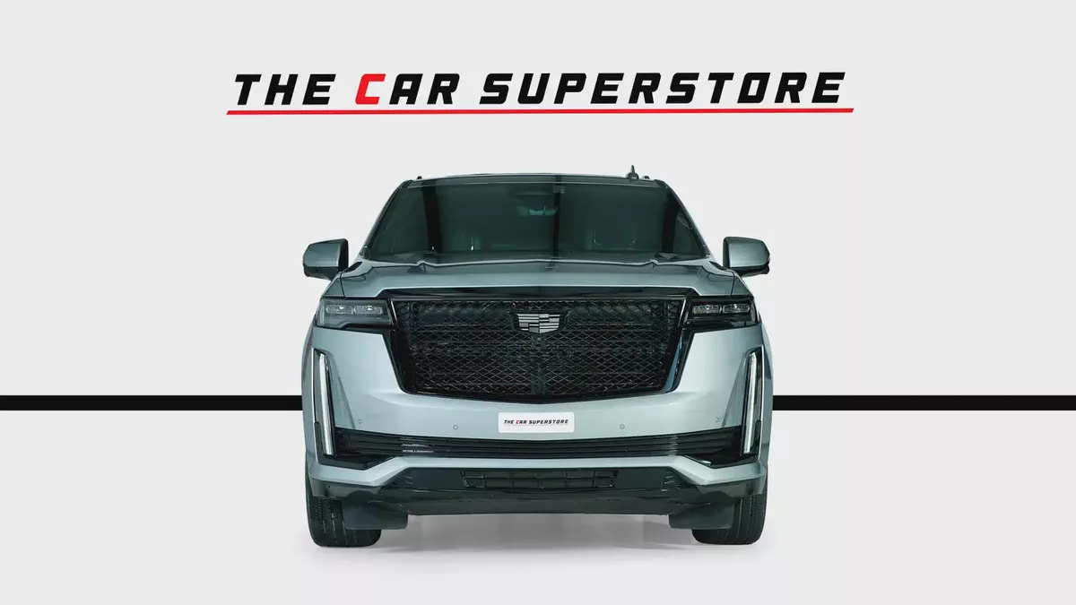 Cadillac Escalade 600 Sport-GCC-7 Seats-Full Service History With Dealer-Black Pack-Captain Seats-2-2