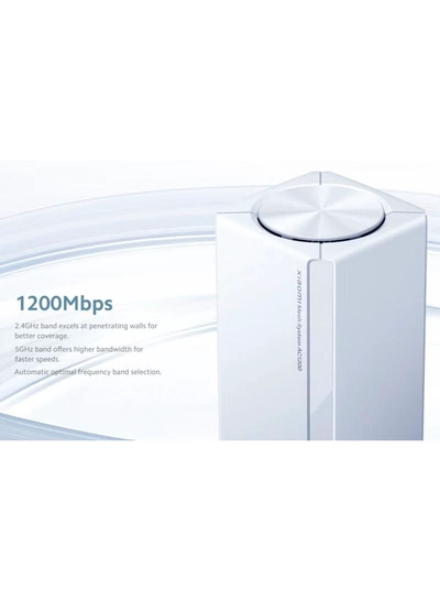 Xiaomi Mesh System AC1200 (1-pack) | 2.4GHz and 5GHz dual-band 1200Mbps -7