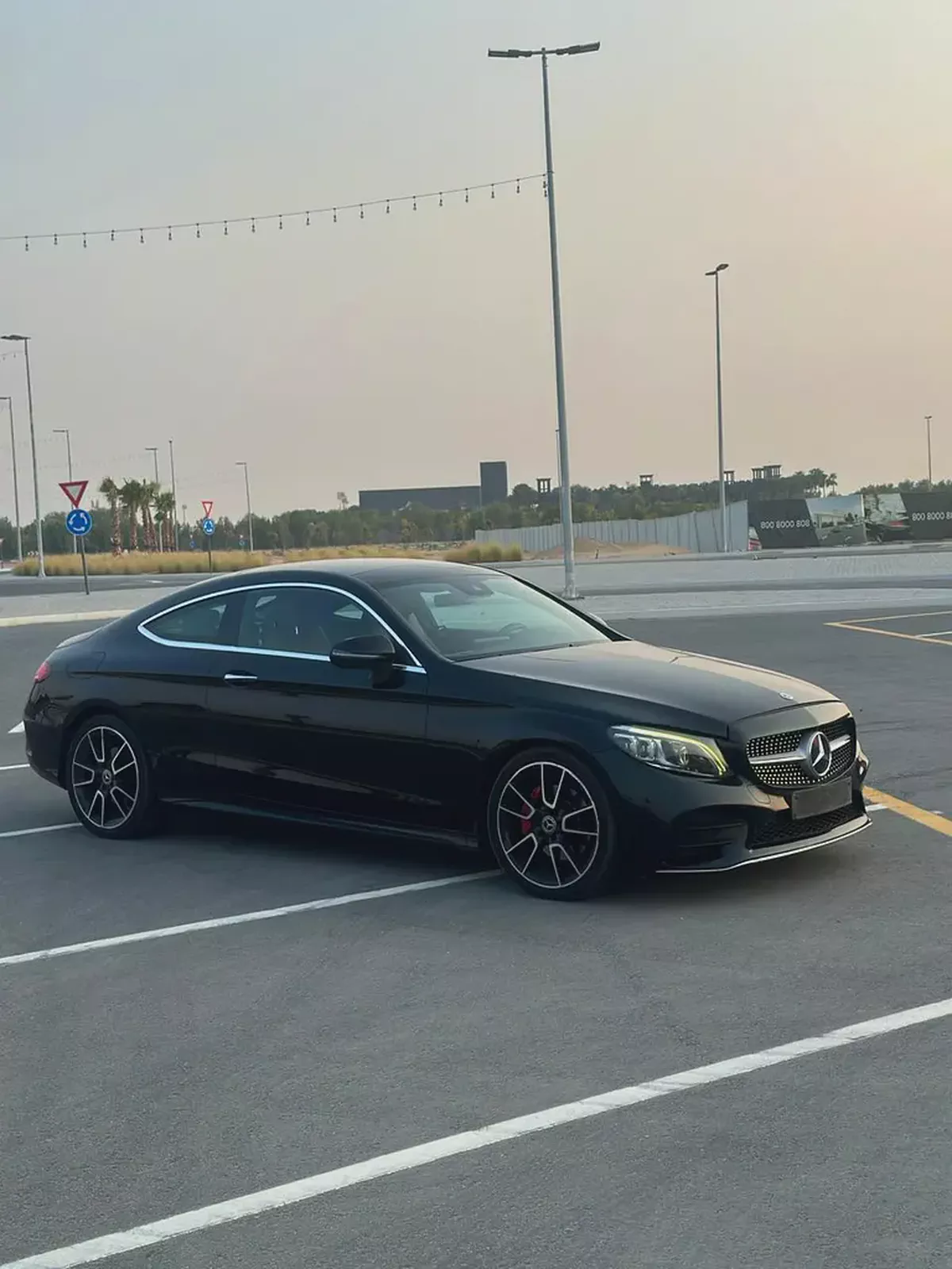 Mercedes-Benz C-Class C200 Coupe 2019 - GCC Specs - Excellent Condition-1-1