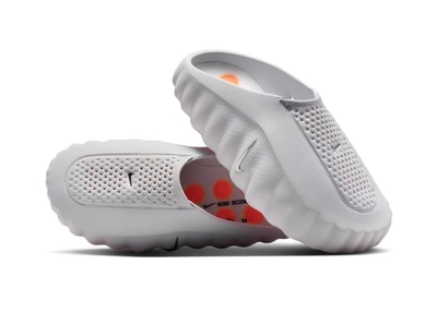 Nike Calm White Slip-On Mules-0