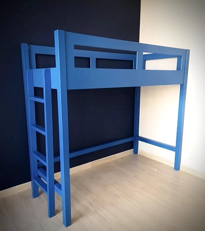 Elgo Loft Bed, fits 90/120/150 x 200 cms Mattress-0