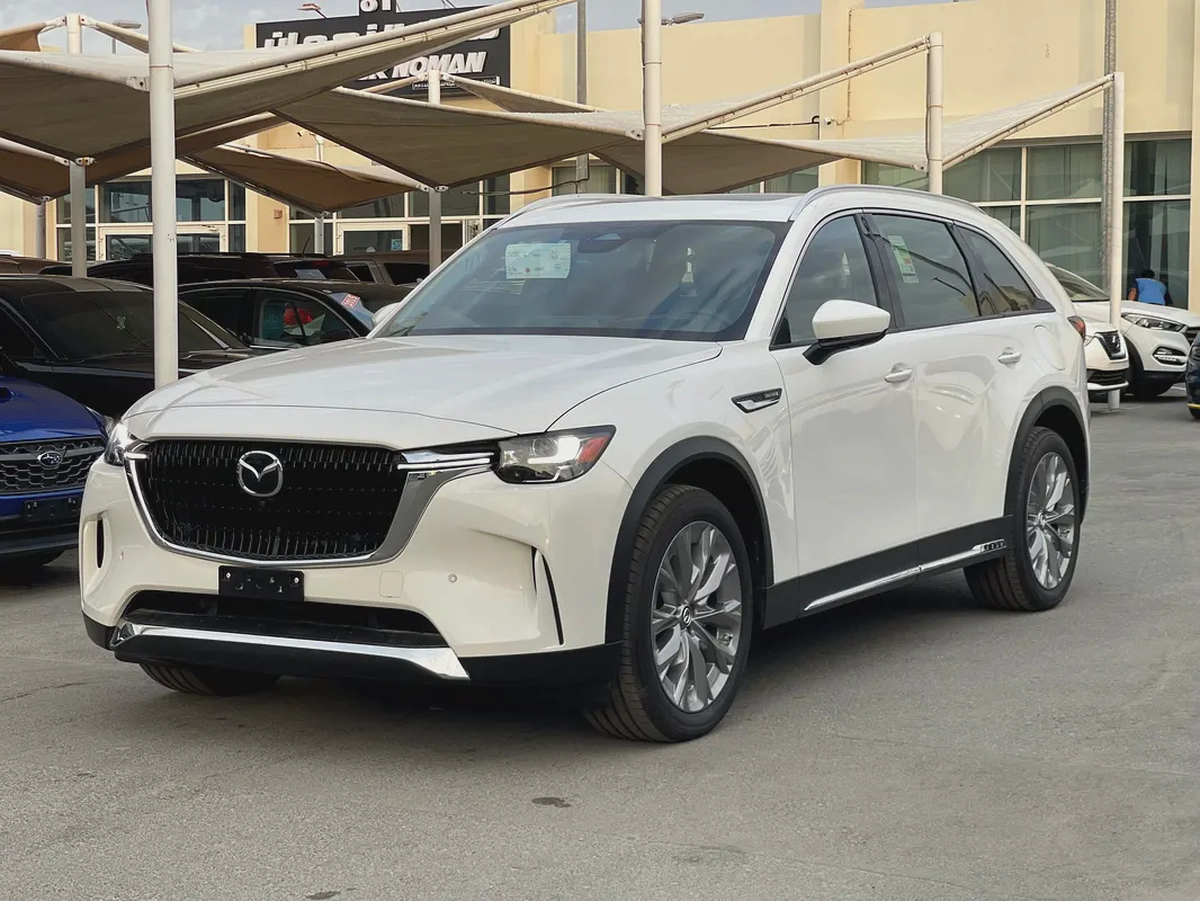مازدا CX90 خليجي ضمان الوكيل 2025 فول اوبشن سته سلندر 3.3 بانواما