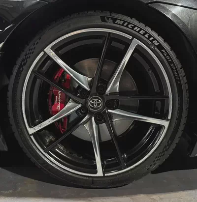 2022 Toyota Supra GR |3.0L 382 HP | GCC | Al Futtaim Full Service History-17