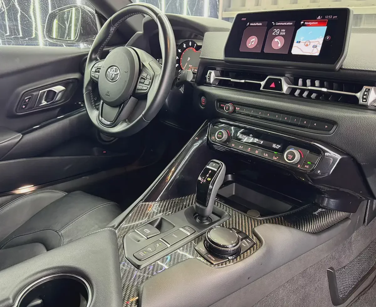 2022 Toyota Supra GR |3.0L 382 HP | GCC | Al Futtaim Full Service History-14-14