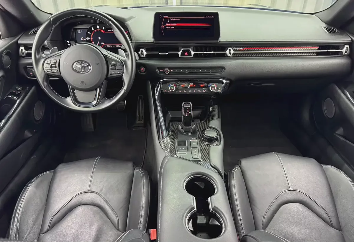 2022 Toyota Supra GR |3.0L 382 HP | GCC | Al Futtaim Full Service History-15-15