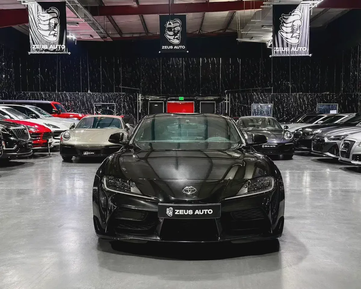 2022 Toyota Supra GR |3.0L 382 HP | GCC | Al Futtaim Full Service History-1-1