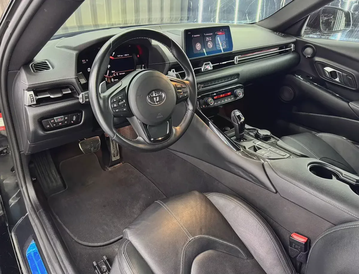 2022 Toyota Supra GR |3.0L 382 HP | GCC | Al Futtaim Full Service History-8-8
