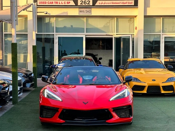 CHEVROLET CORVETTE C8 3LT GCC 2023 70th anniversary Hardtop Convertible Free Contract Service Till