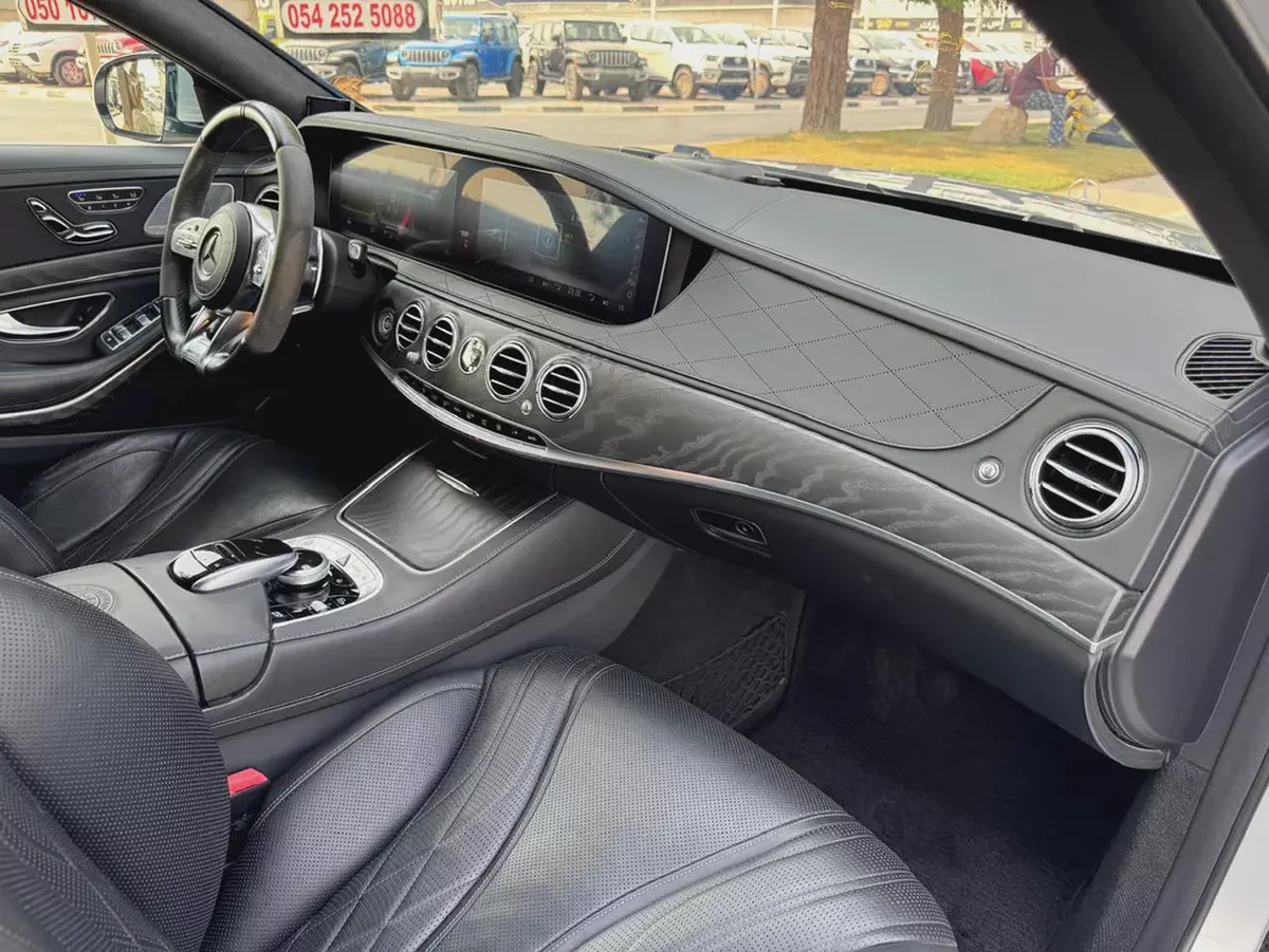 BENZ S63s AMG - 2018 - 6 BUTTONS - CLEAN CAR FRESH JAPAN IMPORT-15-15