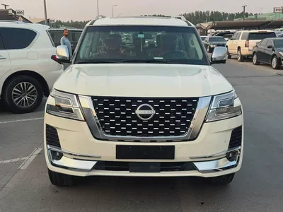 Nissan patrol 2017 fullopshin white color fullopshin GCc calen ace-0