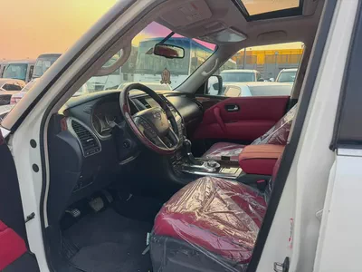 Nissan patrol 2017 fullopshin white color fullopshin GCc calen ace-4