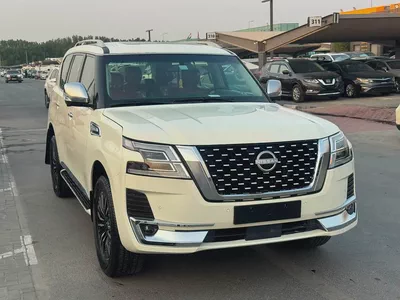 Nissan patrol 2017 fullopshin white color fullopshin GCc calen ace-5