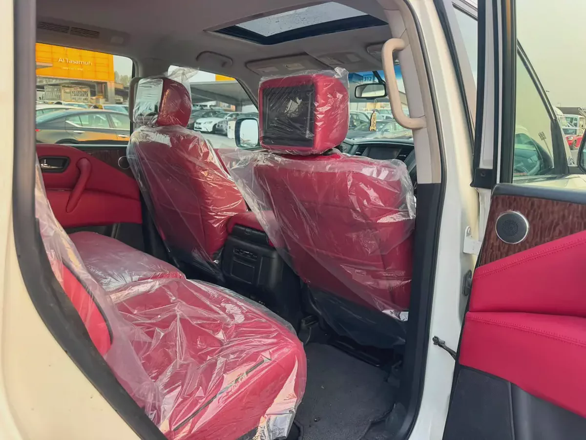 Nissan patrol 2017 fullopshin white color fullopshin GCc calen ace-2-2