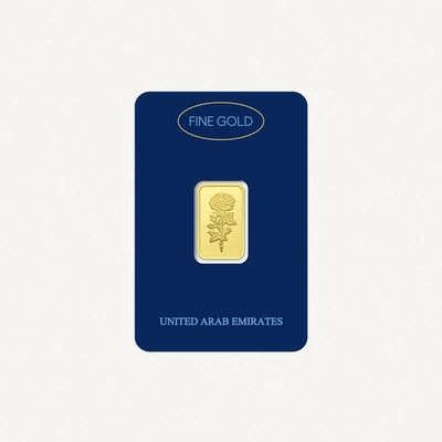 Dubai Gold 5 Grams Pure 999.9 Fine Gold Bar - Variable Design-0