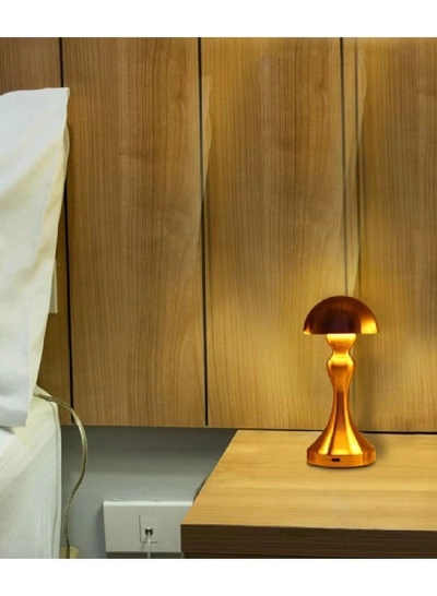 Yuwell Touch Sensor Bar Table Lamp Portable Cordless Rechargeable Battery LED Table Lamp Night Lights Bedroom Bedside And Restaurant 3 Light Intensities Tactile Switch-2