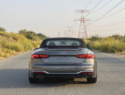 AED 3,400 Monthly No down payment - 2023 Audi S5 3.0 TFSI quattro - American Specs - Convertible-3