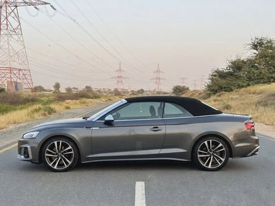 AED 3,400 Monthly No down payment - 2023 Audi S5 3.0 TFSI quattro - American Specs - Convertible-5