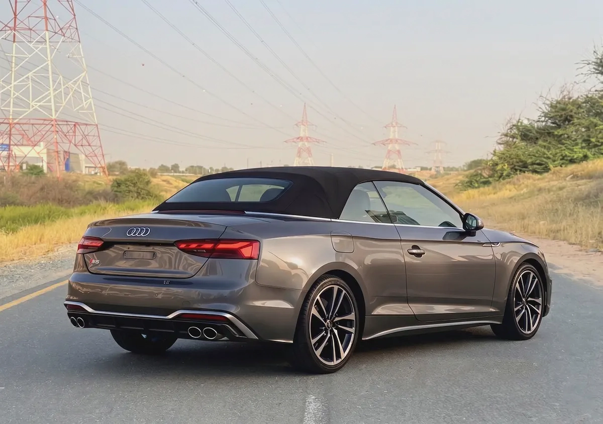 AED 3,400 Monthly No down payment - 2023 Audi S5 3.0 TFSI quattro - American Specs - Convertible-4-4