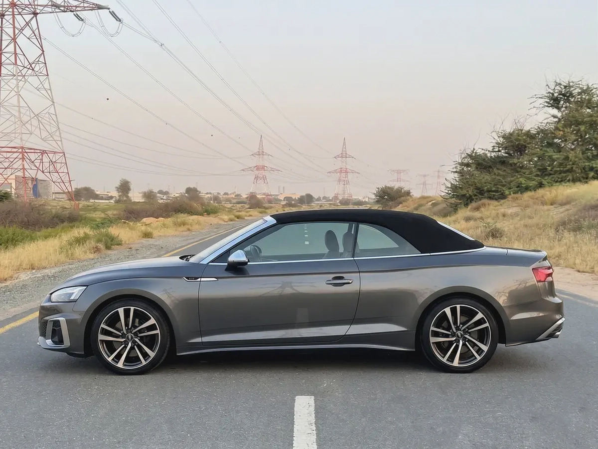 AED 3,400 Monthly No down payment - 2023 Audi S5 3.0 TFSI quattro - American Specs - Convertible-5-5