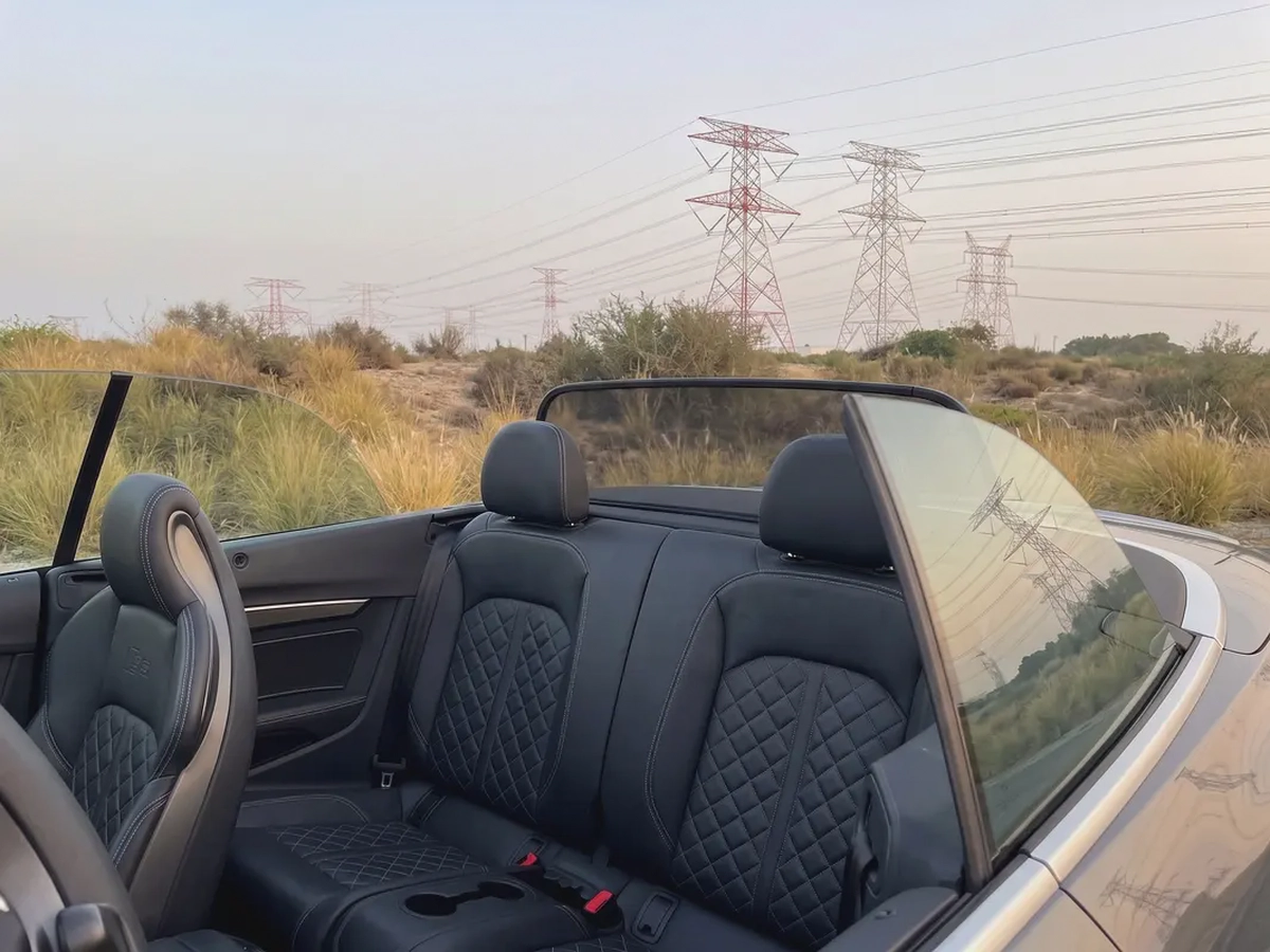 AED 3,400 Monthly No down payment - 2023 Audi S5 3.0 TFSI quattro - American Specs - Convertible-8-8