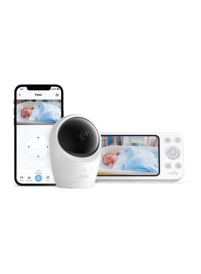 eufy Baby Monitor E20 with 2K Camera, Hybrid-0